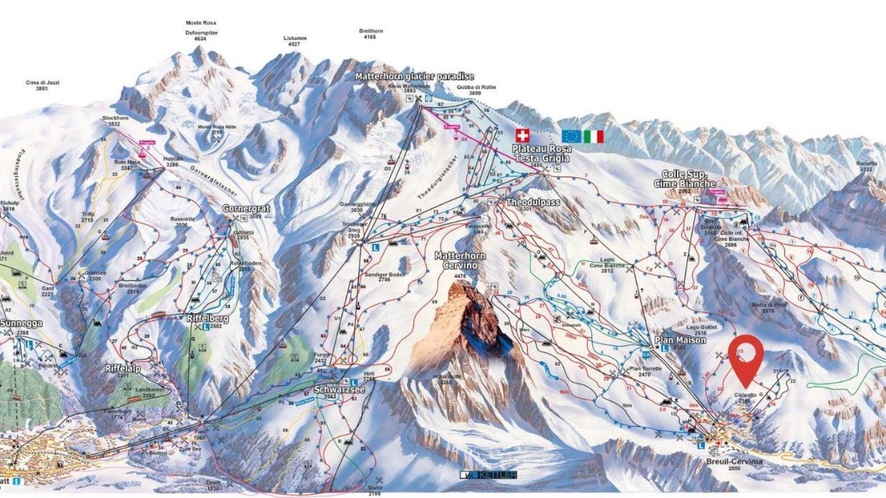 Le Petit Refuge Cervinia Apartment Бройл-Червиня Екстериор снимка